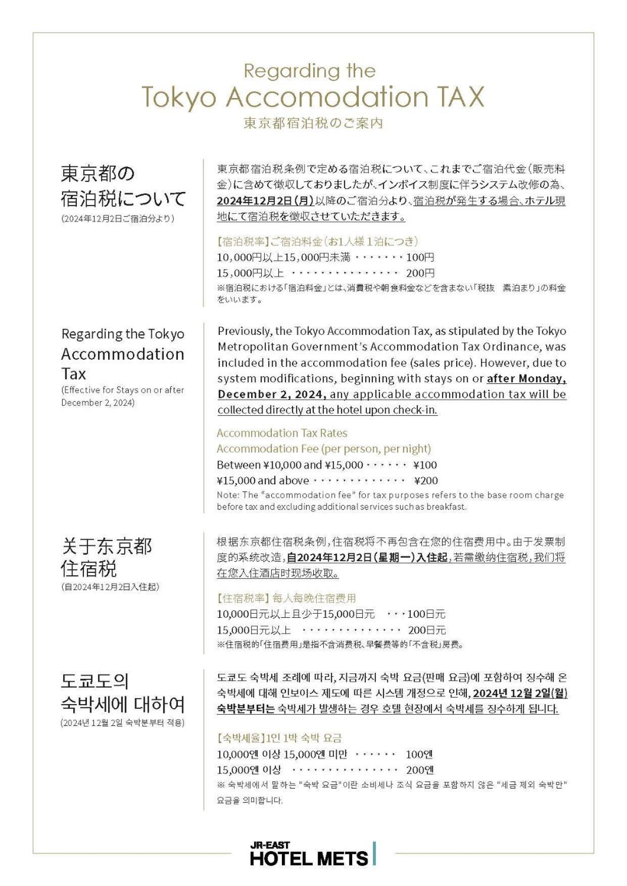 Jr-East Hotel Mets Kokubunji Bagian luar foto